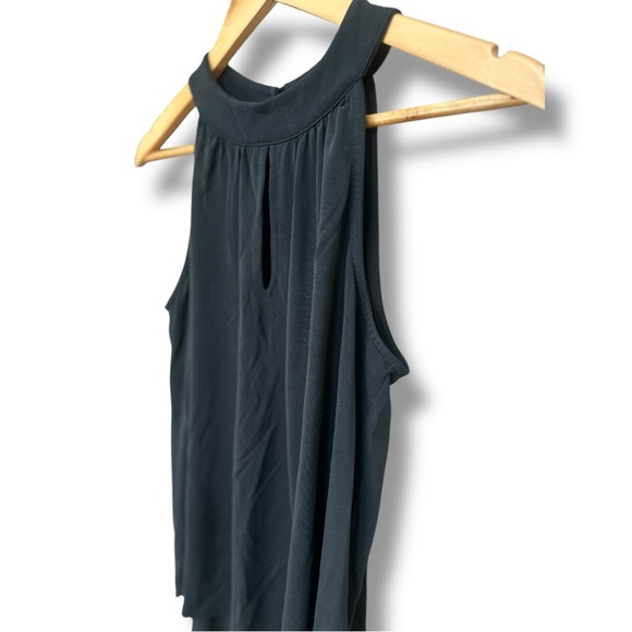 Veronica M. - Black Halter Keyhole Blouse - Size M - Picture 8 of 8